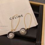 AAA Fake Celine Inner Pearl Earrings
